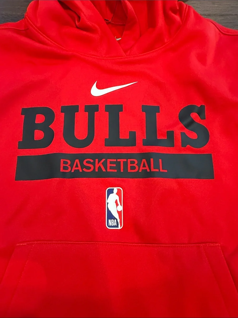 NBA Red Chicago Bulls Youth Hoodie Size Small / 8 NWT - C56-008